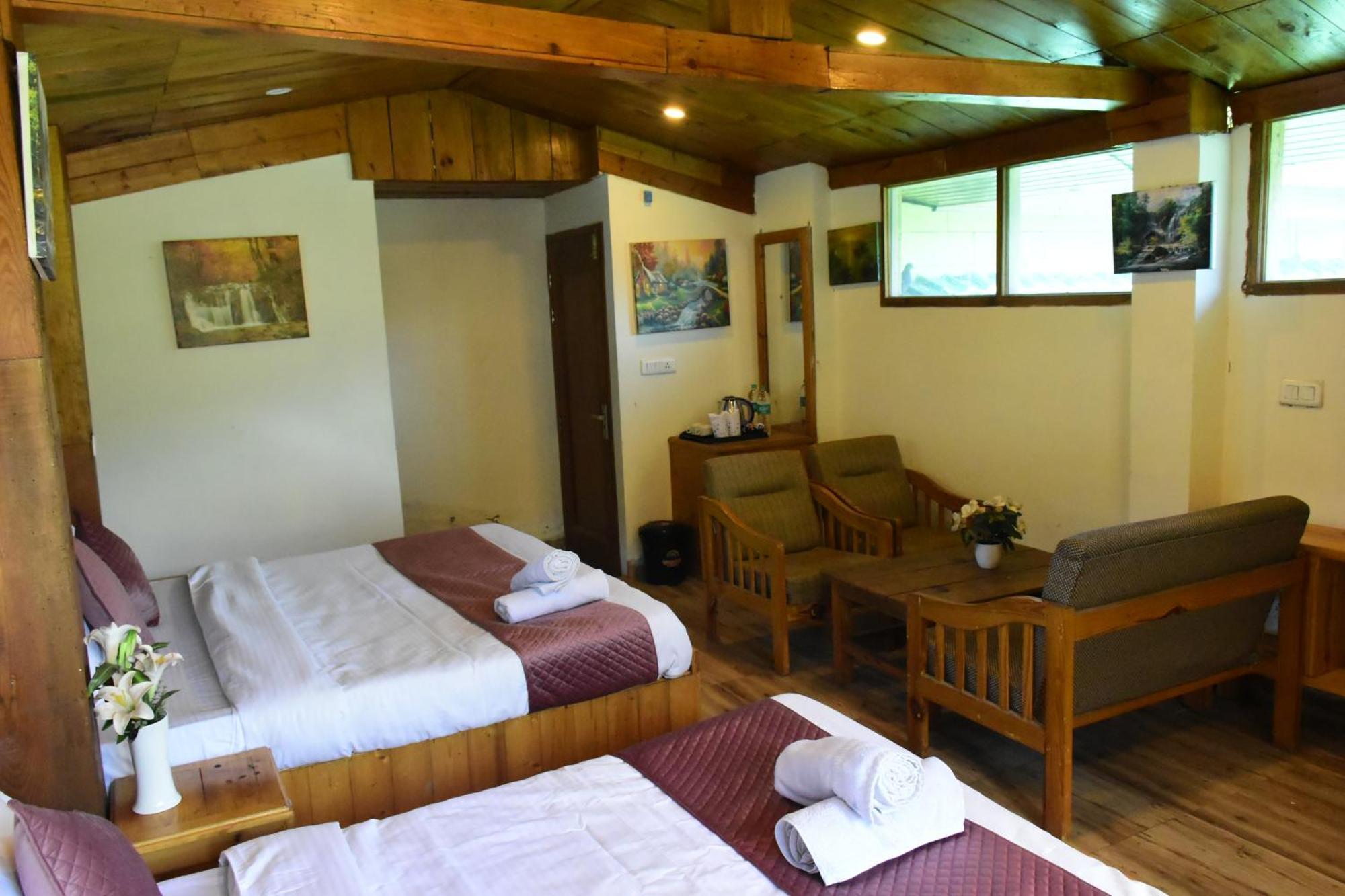 Hotel Jamla Inn Manāli Exterior foto